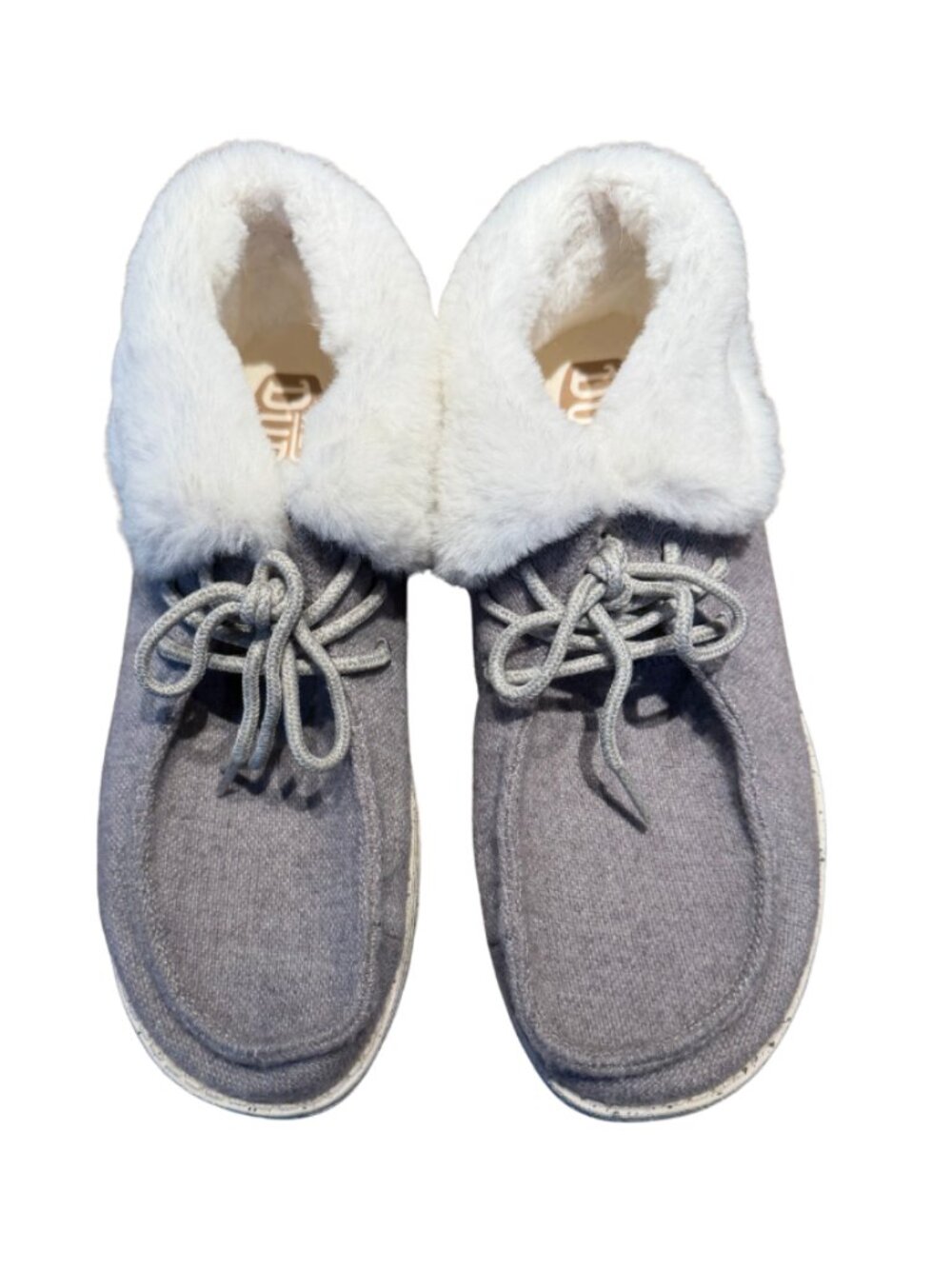Fuzzy Hey Dude Womens shoes